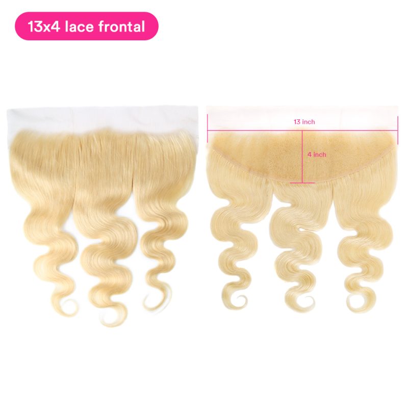 #613 Transparent Lace Closure Virgin Hair Body Wave Lace Frontal Closure - 图片 7